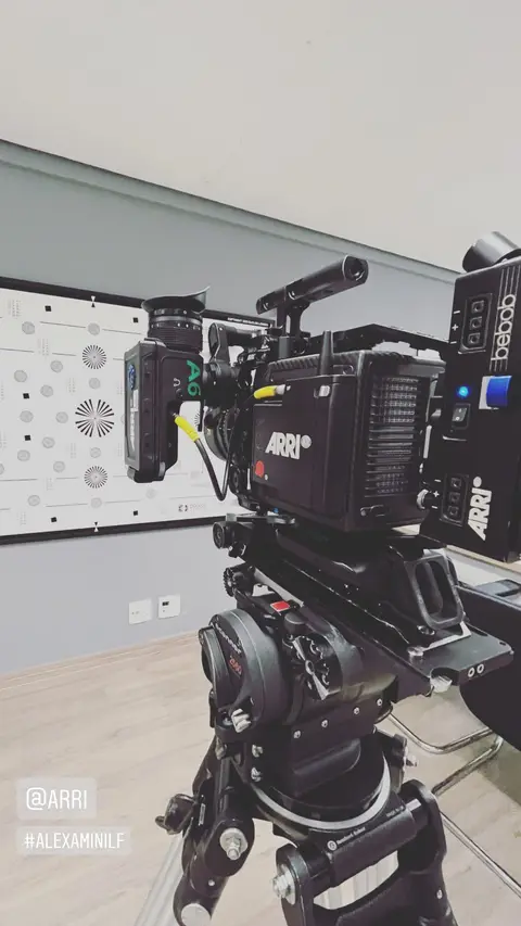 Eduardo Auricchio on set
