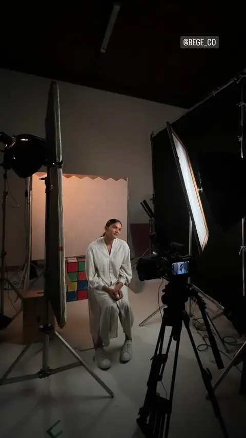 Eduardo Auricchio on set
