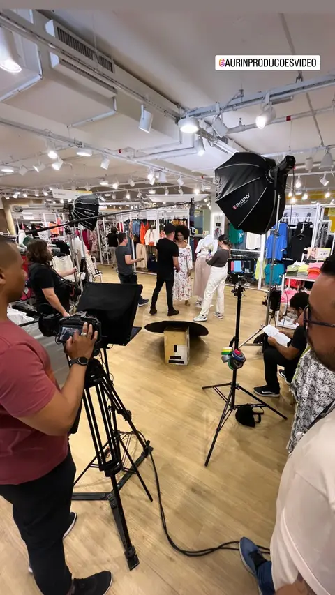 Eduardo Auricchio on set