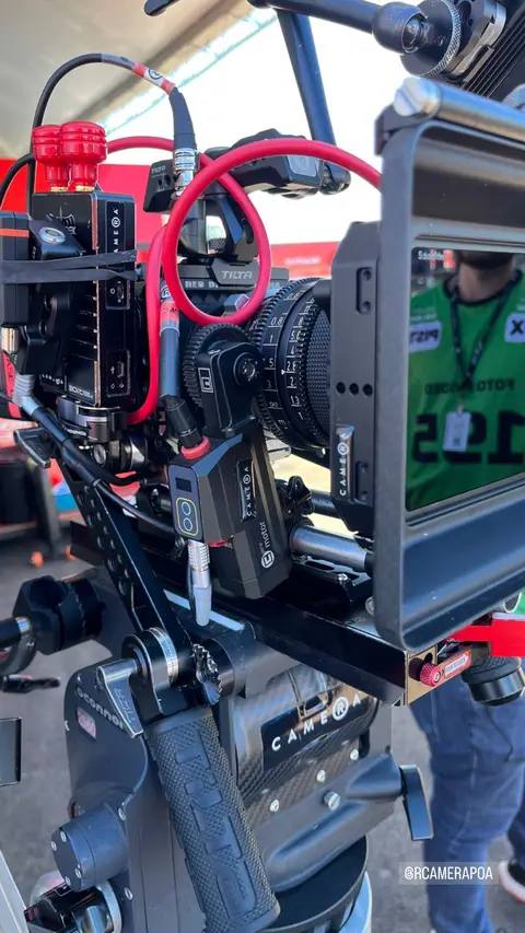 Eduardo Auricchio on set