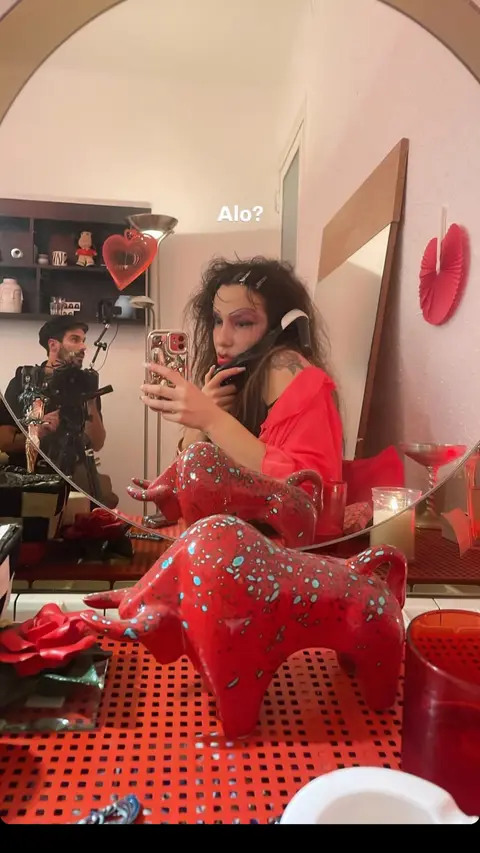 Eduardo Auricchio on set
