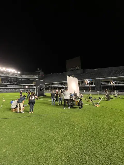 Eduardo Auricchio on set